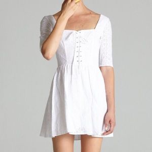 Bardot minidress from l’ecole des femmes